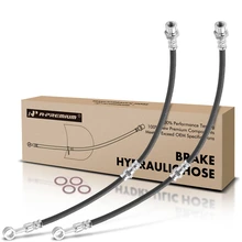 2 Pcs Front Brake Hydraulic Hose for 2002-2005 Kia Rio