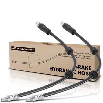 2 Pcs Front Brake Hydraulic Hose