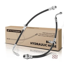 2 Pcs Rear Brake Hydraulic Hose for 2008 Subaru Impreza