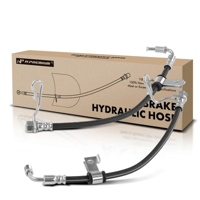 2 Pcs Rear Brake Hydraulic Hose