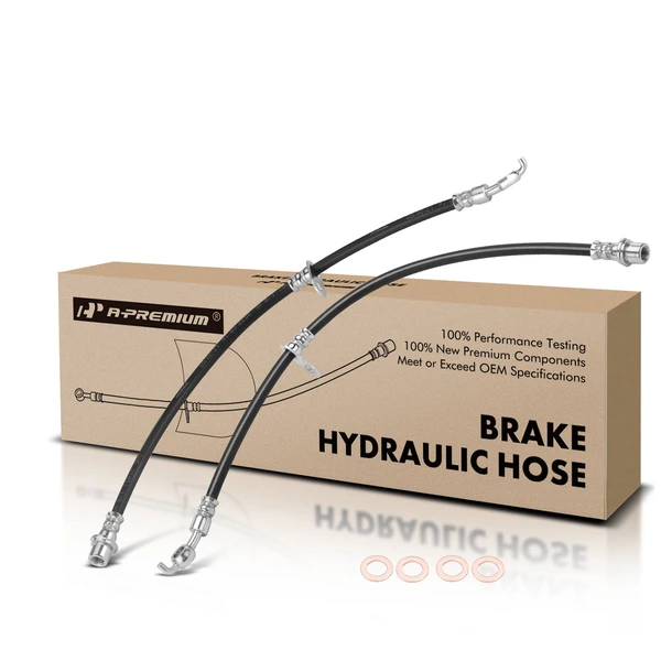 2 Pcs Front Brake Hydraulic Hose for 1994-1999 Toyota Celica