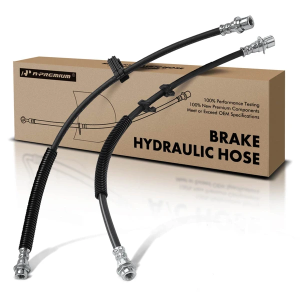 2 Pcs Rear Inner Brake Hydraulic Hose for 2011-2016 Ford F-250 Super Duty