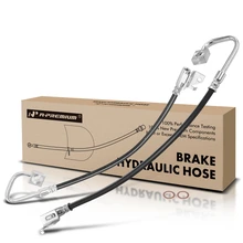 2 Pcs Front Brake Hydraulic Hose