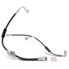 2 Pcs Front Brake Hydraulic Hose for 2012-2013 Buick Regal