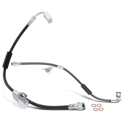 2 Pcs Front Brake Hydraulic Hose
