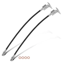 2 Pcs Rear Inner Brake Hydraulic Hose