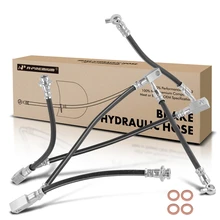 2 Pcs Front Brake Hydraulic Hose for 2004-2006 INFINITI G35