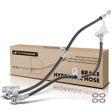 2 Pcs Front Brake Hydraulic Hose