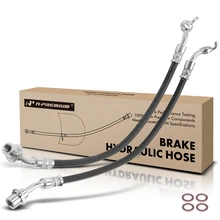 2 Pcs Front Brake Hydraulic Hose