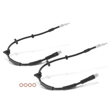 2 Pcs Front Brake Hydraulic Hose