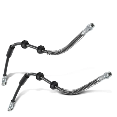 2 Pcs Front Brake Hydraulic Hose
