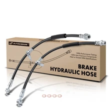 2 Pcs Front Brake Hydraulic Hose