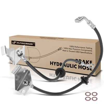 2 Pcs Front Brake Hydraulic Hose