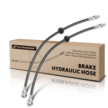 2 Pcs Front Brake Hydraulic Hose