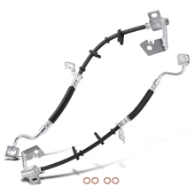 2 Pcs Front Brake Hydraulic Hose for 2013-2014 Ford Mustang