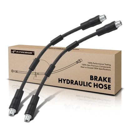 2 Pcs Front Brake Hydraulic Hose