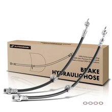 2 Pcs Rear Brake Hydraulic Hose