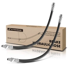 2 Pcs Rear Brake Hydraulic Hose