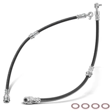 2 Pcs Front Brake Hydraulic Hose for 2014-2018 Mazda 3