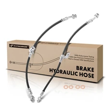 2 Pcs Front Brake Hydraulic Hose for 2014-2016 Kia Forte Koup