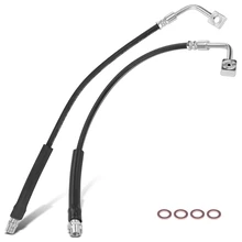 2 Pcs Rear Brake Hydraulic Hose