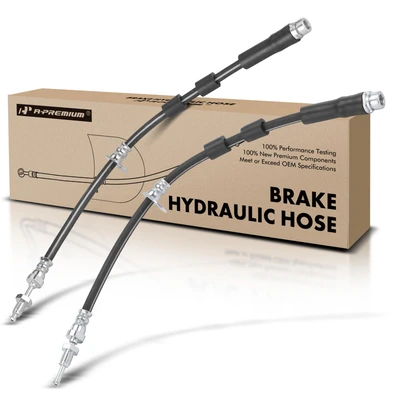 2 Pcs Rear Brake Hydraulic Hose