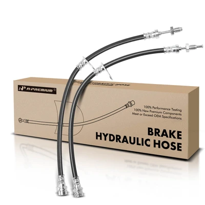 2 Pcs Rear Brake Hydraulic Hose