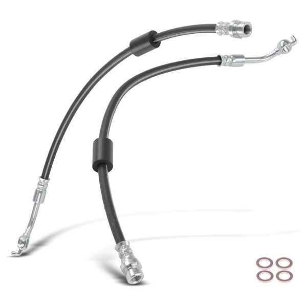 2 Pcs Rear Brake Hydraulic Hose for Hyundai Genesis 2015-2016 Genesis G80