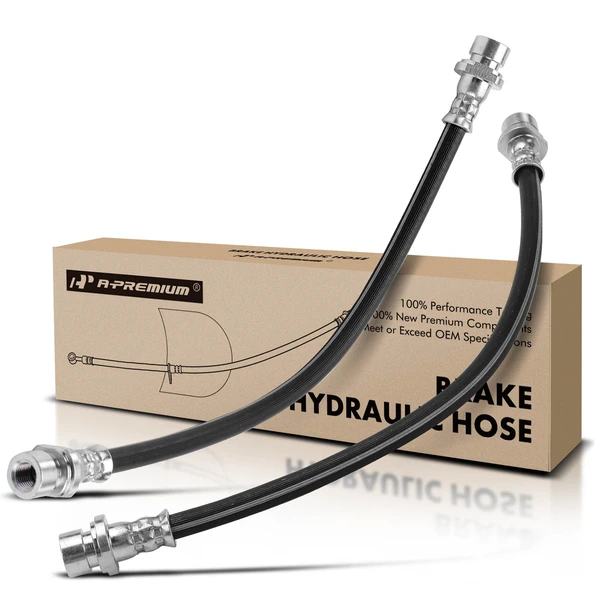 2 Pcs Rear Brake Hydraulic Hose for Chrysler 200 2015-2017 2.4L 3.6L