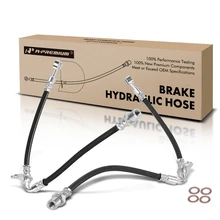 2 Pcs Front Brake Hydraulic Hose for 2015-2019 Subaru Legacy