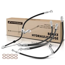 4 Pcs Front & Rear Brake Hydraulic Hose for 2016-2019 Kia Sorento