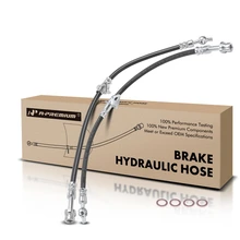 2 Pcs Front Brake Hydraulic Hose for 2015-2018 Kia Soul EV