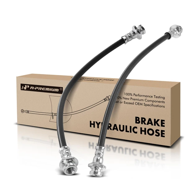 2 Pcs Front Brake Hydraulic Hose for INFINITI Q50 2014-2019 Q60 2017-2019