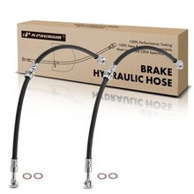 2 Pcs Front Brake Hydraulic Hose for 2014-2019 INFINITI Q50