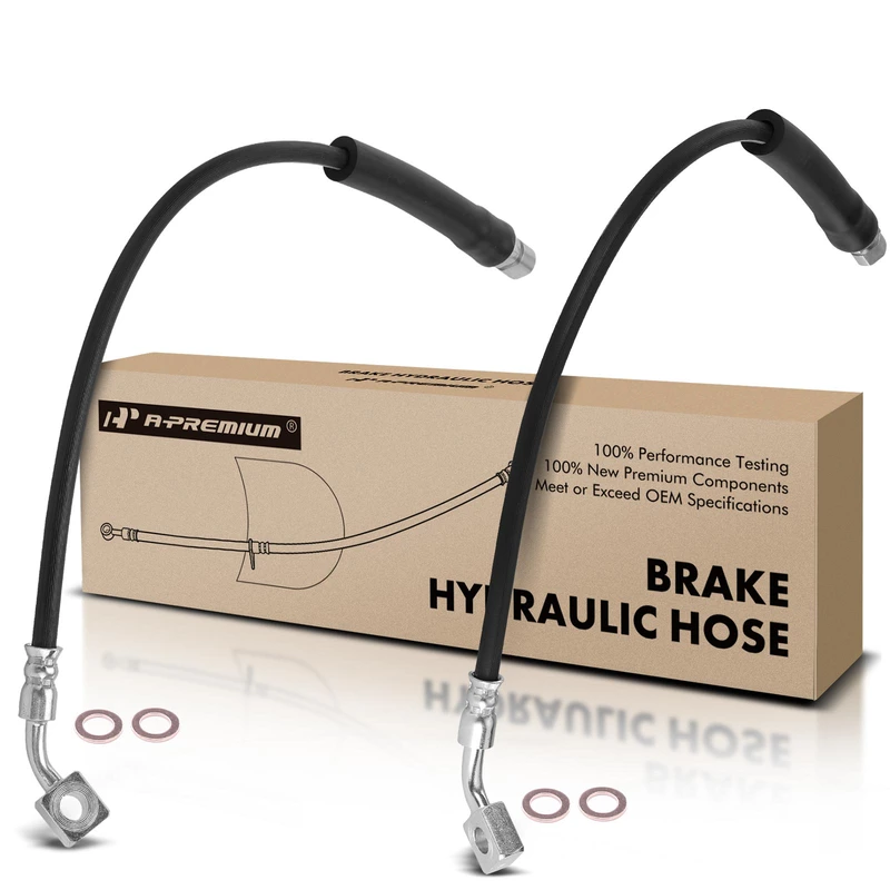 2 Pcs Front Brake Hydraulic Hose for Chevrolet Corvette 2014-2019