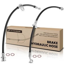 2 Pcs Front Brake Hydraulic Hose for 2014-2020 Acura RLX