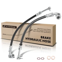 2 Pcs Rear Brake Hydraulic Hose for 2015-2018 Kia Sedona