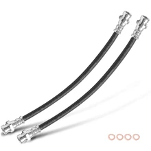 2 Pcs Rear Brake Hydraulic Hose for 2007-2009 Kia Spectra