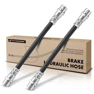 2 Pcs Rear Inner Brake Hydraulic Hose