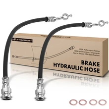 2 Pcs Rear Brake Hydraulic Hose for 1995-2002 Mazda Millenia
