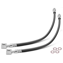 2 Pcs Rear Brake Hydraulic Hose for 2010-2011 Saab 9-5