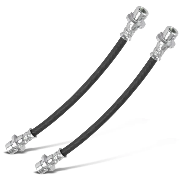 2 Pcs Rear Brake Hydraulic Hose for Honda Fit 2015-2020 L4 1.5L DOHC