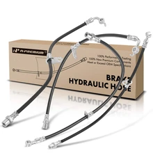 4 Pcs Front & Rear Brake Hydraulic Hose for 2010-2012 Subaru Outback