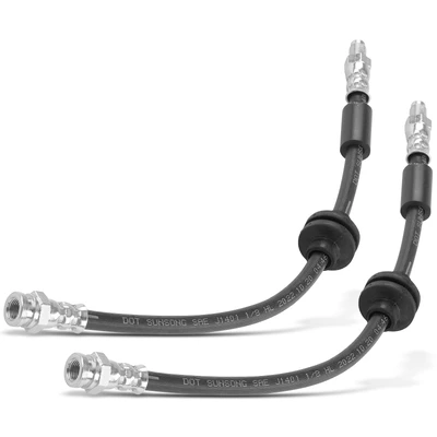 2 Pcs Rear Brake Hydraulic Hose