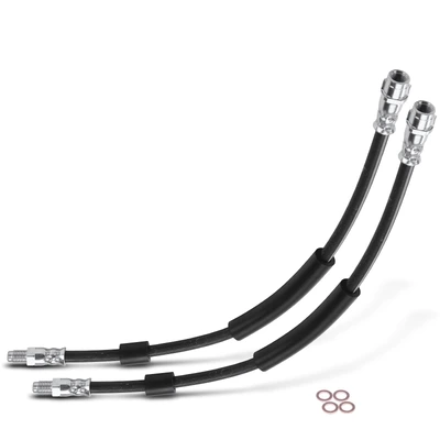 2 Pcs Front Brake Hydraulic Hose