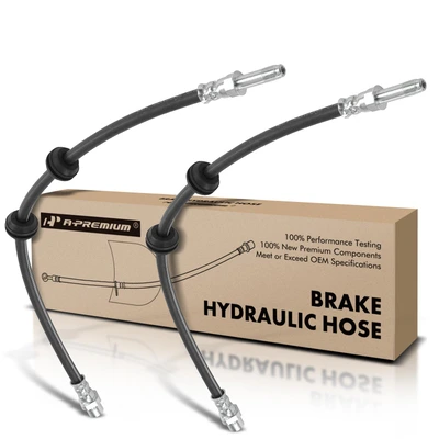 2 Pcs Rear Brake Hydraulic Hose