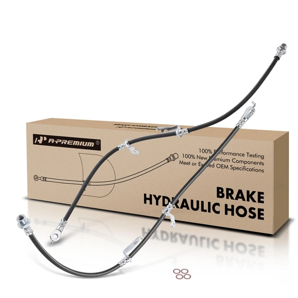 2 Pcs Front Brake Hydraulic Hose for Lexus NX300 NX200t NX300h 2015-2019