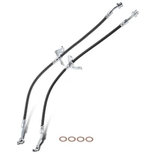 2 Pcs Front Brake Hydraulic Hose