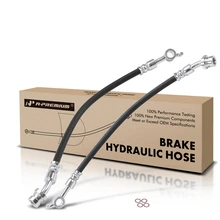 2 Pcs Rear Brake Hydraulic Hose