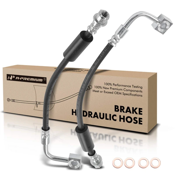 2 Pcs Rear Brake Hydraulic Hose for 2016-2018 Chevrolet Malibu